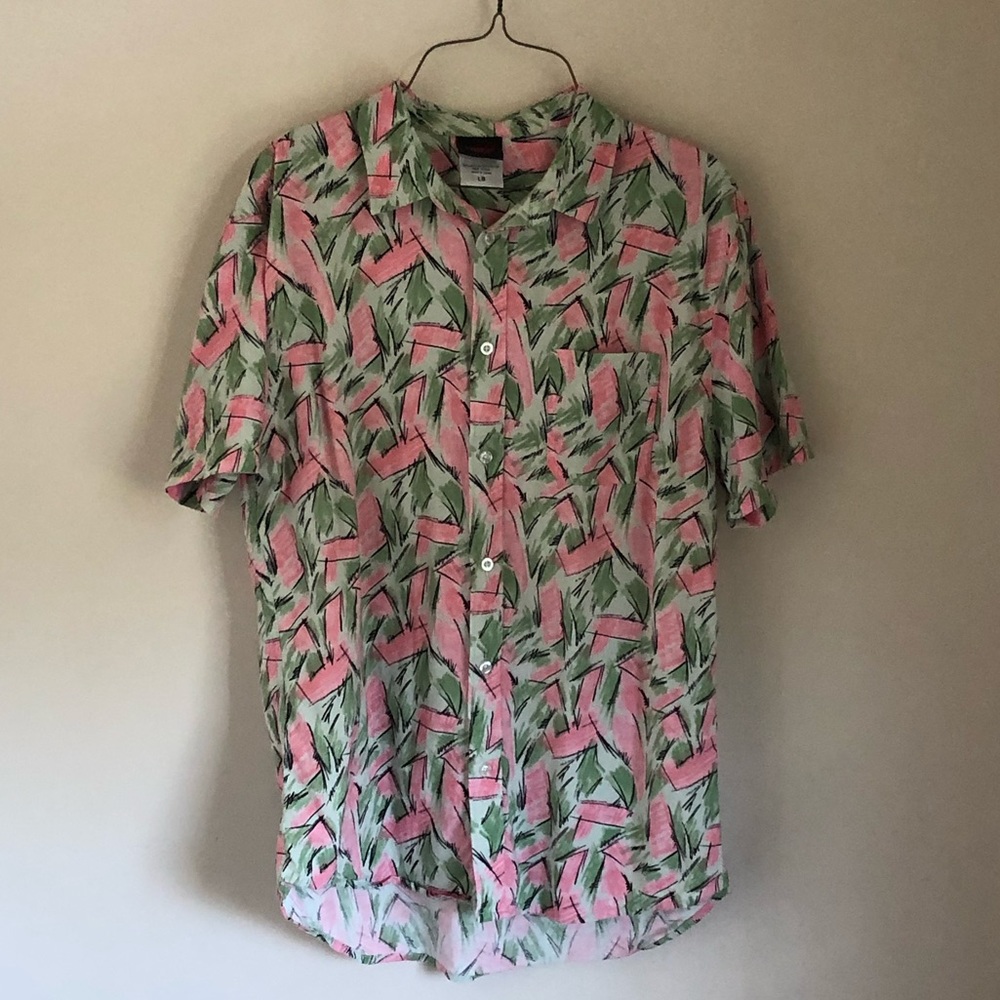 Stranger Things Merch | Hopper Button Down Shirt